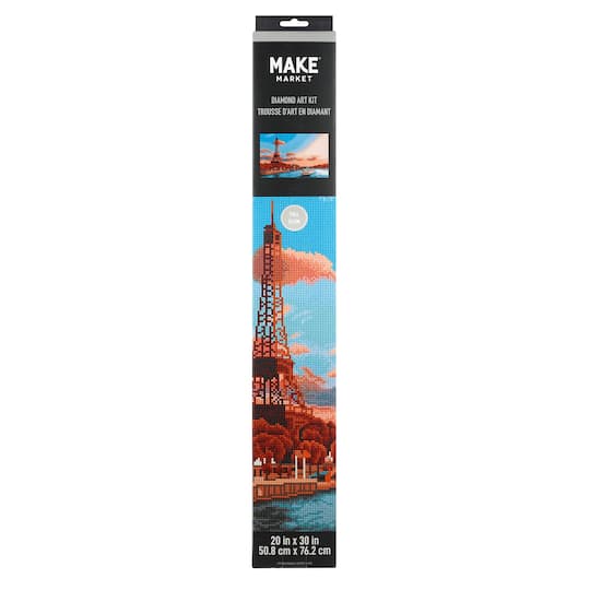 Eiffel Tower River Diamond Art Kit by Make Market®